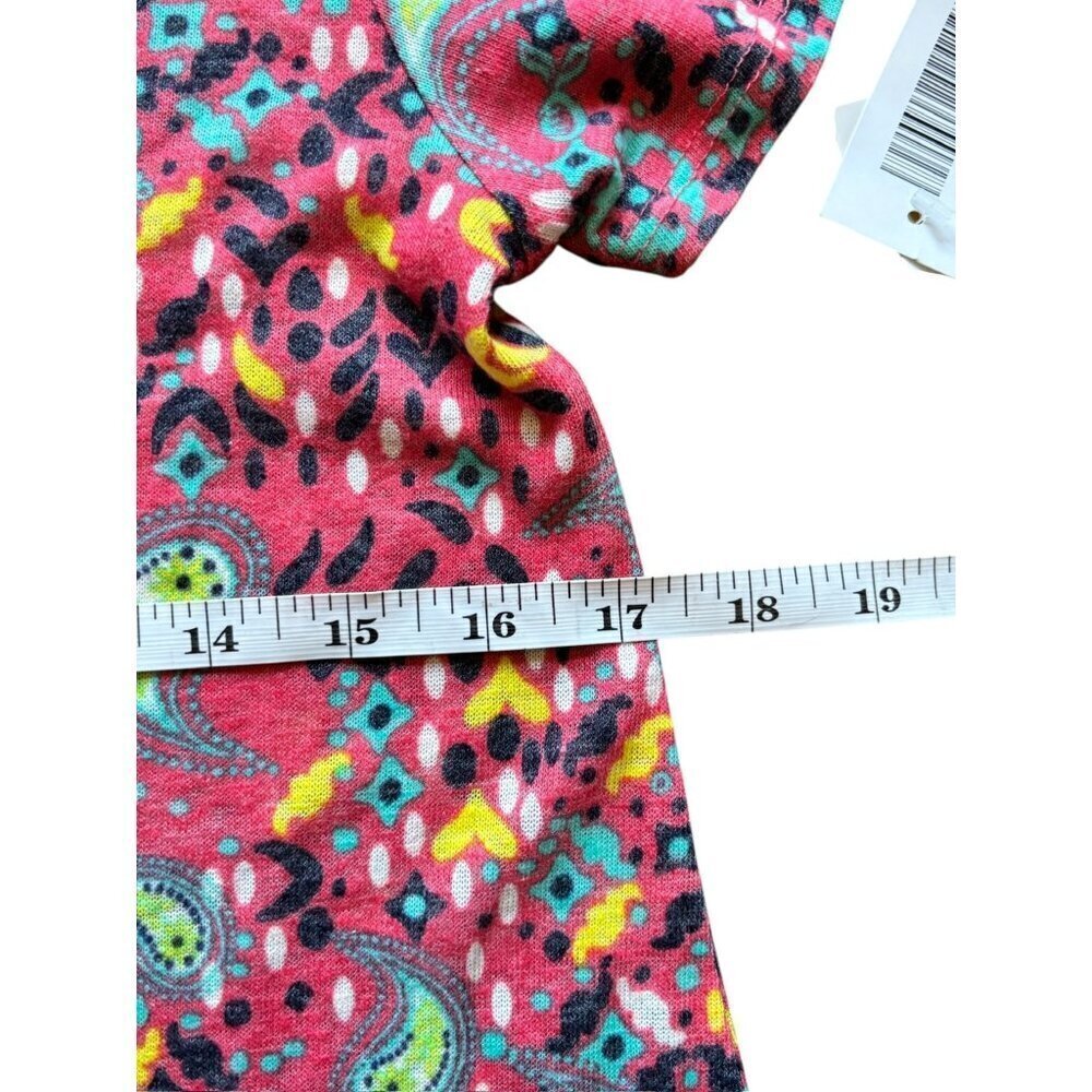 LuLaRoe Top In A Multi-Color Patterned Top - Picture 5 of 6